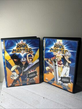 2004 Rave Master: The Quest Begins(Volume 1) & Release The Beast(Volume 2) DVDs